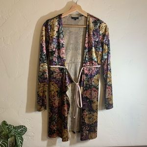 Flower cover blazer